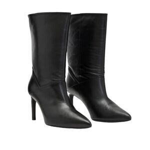 ALL SAINTS Orlano Leather Boots in Black